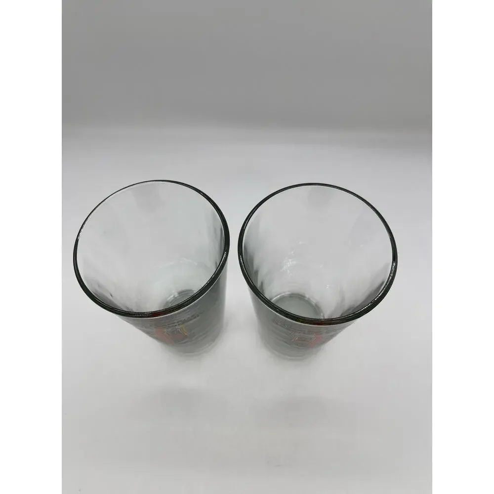 The St George Brewing Company Hampton Virginia Pair of Pint Beer Glasses
